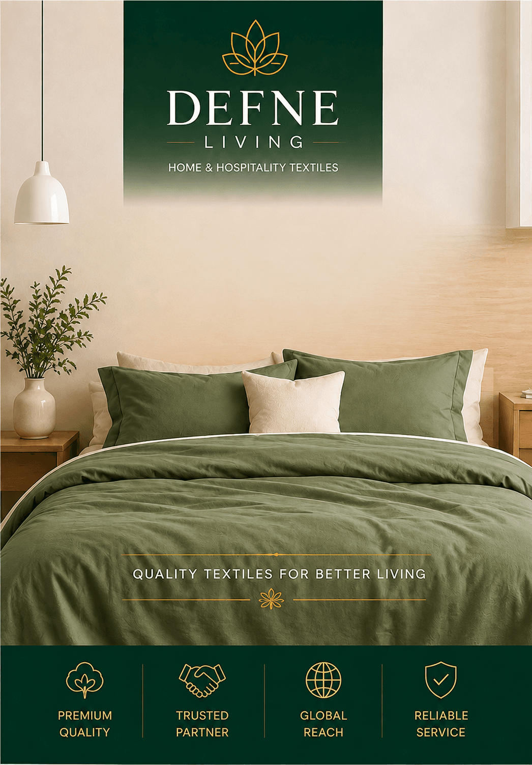 Defne Living premium home textiles